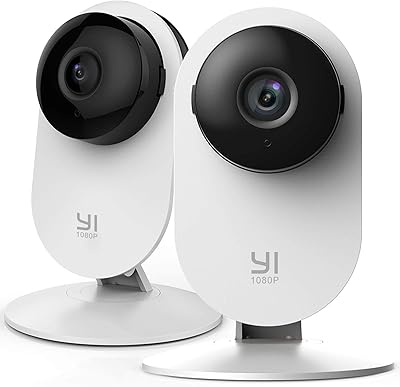 Yi smart home cctv baby monitor caméra sans fil wi-fi 1080p avec vision