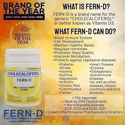 Verne-d (cholécalciférol) 120 gélules