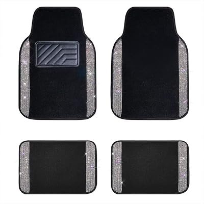 Tapis en strass scintillants, tapis de sol de voiture en cristal brillant avec talon antidérapant en pvc pour suv, suv, berline, voiture, camion,. La boutique en ligne DIAYTAR COTE D'IVOIRE est conçue pour être conviviale et facile à utiliser, même pour les utilisateurs les moins expérimentés. Les produits sont bien organisés et faciles à trouver, et le processus de commande est sécurisé et clair. Avec DIAYTAR COTE D'IVOIRE, les Ivoiriens peuvent désormais profiter d'une expérience d'achat en ligne de haute qualité sans quitter leur pays.