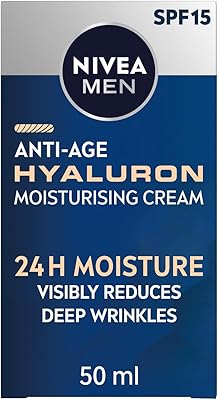 Crème visage nivea men hyaluron (50 ml), crème anti-rides réduit les rides profondes, crème anti-âge pour hommes, renforce l'élasticité de la peau. En tant que leader du marché en Côte d'Ivoire, DIAYTAR COTE D'IVOIRE est déterminé à offrir aux clients la meilleure expérience d'achat en ligne possible. La boutique en ligne propose des services de livraison rapides et fiables, ainsi que des options de paiement flexibles pour répondre aux besoins de tous les clients.
