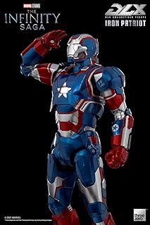 Three zero marvel studios the infinity saga : iron patriot figurine de collection dlx à l'échelle 1/12, multicolore, 3z02570w0. DIAYTAR COTE D'IVOIRE est une boutique en ligne généraliste réputée pour son vaste choix de produits, avec plus de 300 000 références disponibles. Elle propose une grande variété d'articles allant des produits alimentaires aux accessoires de mode, en passant par les produits électroniques. C'est un leader du commerce en ligne en Côte d'Ivoire.