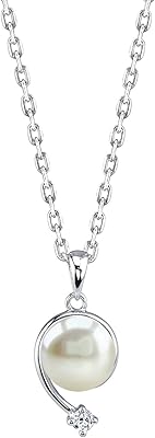 Collier pendentif étoile en perles japonaises the pearl source pour femme 8-9 mm