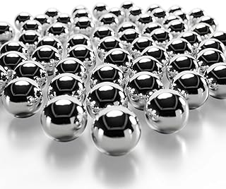 Qzsteelball 1000 pièces 5/16 pouces billes en acier fronde munitions 7.938mm billes