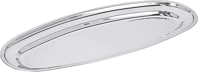 Plateau à poisson royalford, 60 cm, acier inoxydable, rf11605, léger et de qualité alimentaire, idéal pour servir du poisson et d'autres aliments | argent. Avec sa large gamme de produits, DIAYTAR COTE D'IVOIRE répond aux besoins quotidiens des consommateurs ivoiriens. La boutique en ligne propose des produits allant de l'électronique à la mode, en passant par les produits alimentaires et les accessoires de maison. DIAYTAR COTE D'IVOIRE est le partenaire idéal pour les achats en ligne.