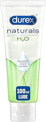 Lubrifiant intime naturel durex avec ingrédients 100 % naturels, 100 ml