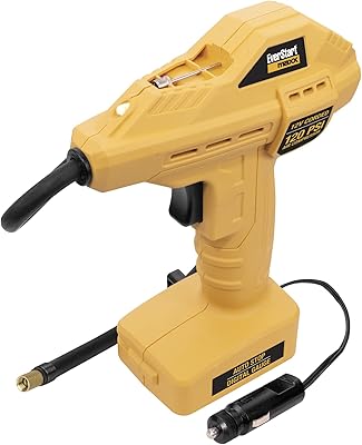 Compresseur d'air portable everstart max 120 psi 12 v avec arrêt automatique et écran lcd rétroéclairé. DIAYTAR COTE D'IVOIRE est une boutique en ligne généraliste qui propose plus de 300000 références de produits divers, répondant ainsi aux besoins de ses clients ivoiriens. Cette boutique en ligne leader en Côte d'Ivoire offre un large choix de produits de qualité à des prix compétitifs. Elle est devenue la référence pour les achats en ligne dans le pays.