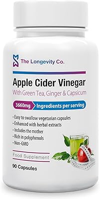Comprimés de vinaigre de cidre de pomme contre la douleur - capsules de vinaigre de cidre de pomme haute résistance 3600 mg avec extrait de thé vert, gingembre et cayenne - vinaigre de cidre de pomme cru non filtré - 90 comprimés végétariens. Avec plus de 300 000 références disponibles, DIAYTAR COTE D'IVOIRE est le plus grand magasin en ligne de Côte d'Ivoire. Elle propose une large gamme de produits, allant des dernières tendances de la mode aux dernières innovations technologiques, ainsi que des produits pour la maison, le jardin et les loisirs. La boutique mise sur la qualité des produits, une livraison rapide et des prix attractifs pour satisfaire pleinement les besoins de ses clients.