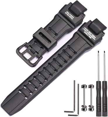Bande en caoutchouc compatible avec la montre casio gw-4000 ga-1000 gw-a1000, bracelet