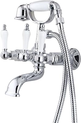 Robinet de baignoire à trois poignées pfister savannah avec poignées à levier en métal, chrome poli et porcelaine blanche. En tant que leader du commerce en ligne en Côte d'Ivoire, Diaytar Côte d'Ivoire s'efforce de maintenir des standards élevés de qualité et de service. La boutique en ligne généraliste propose une gamme étendue de produits à des prix compétitifs, allant des produits de soins personnels aux dernières tendances technologiques. L'objectif principal de Diaytar est de faciliter l'accès aux produits essentiels et aux dernières innovations aux consommateurs ivoiriens.