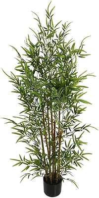 Yatai bambou artificiel presque naturel, plante de bambou artificielle de 1,6 m