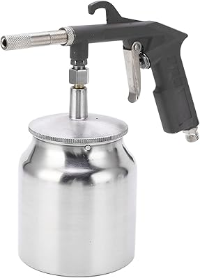Pistolet de sablage, sableuse portative portative en alliage d'aluminium, ensemble de pistolets de pulvérisation, machine de sablage avec pot de 750 cc pour l'élimination de la rouille, polissage du revêtement, ponçage du verre. DIAYTAR COTE D'IVOIRE est une boutique en ligne généraliste réputée pour sa vaste gamme de produits, avec plus de 300000 références disponibles. Elle propose une expérience d'achat unique et pratique, répondant aux besoins quotidiens de ses clients. C'est la boutique en ligne leader en Côte d'Ivoire.