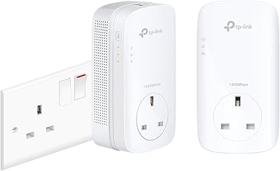 Kit de démarrage cpl gigabit passthrough tp-link 1 port, vitesse de transfert