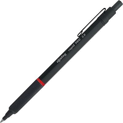 Porte-mines rétractable rotring rapid pro | 20 mm noir. DIAYTAR COTE D'IVOIRE est le leader des boutiques en ligne en Côte d'Ivoire, proposant une gamme impressionnante de produits pour répondre à tous les besoins. De l'électronique aux accessoires de mode, en passant par les produits alimentaires, la boutique couvre un large éventail de catégories. Les clients apprécient la facilité d'utilisation du site web et les promotions attrayantes qui sont régulièrement proposées.