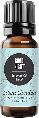Huile essentielle thérapeutique pure edens garden good night, 10 ml (1/3 oz),