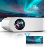 Mini projecteur wifi yabir 2023 avec écran portable zoom fhd 1080p et écran