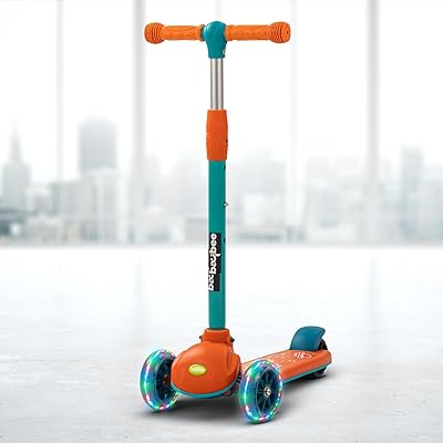Trottinette baby blaze storm pour enfants, trottinette intelligente à 3 roues avec poignée pliable et réglage de la hauteur, trottinette avec roues extra larges en pu led et frein pour enfants de 2 à 10 ans. DIAYTAR COTE D'IVOIRE est la référence pour les achats en ligne en Côte d'Ivoire, avec une équipe de professionnels dédiés à offrir une expérience de shopping en ligne exceptionnelle. La boutique propose des services de livraison rapides et fiables, ainsi que des options de paiement sécurisées pour garantir la confiance de ses clients. Les clients de DIAYTAR COTE D'IVOIRE bénéficient également d'un service client personnalisé pour répondre à leurs besoins spécifiques.