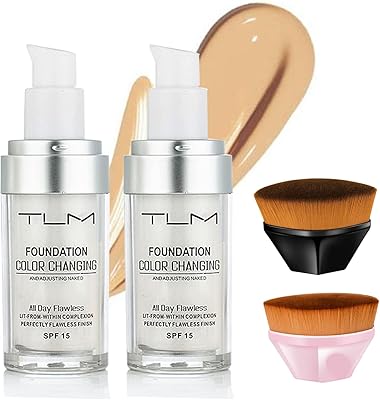 Vucatin tlm fond de teint liquide à changement de couleur avec 2 pinceaux - couverture complète couleur naturelle impeccable pour maquillage de base 30 ml (2pcs/2pinceaux). Diaytar Côte d'Ivoire est une boutique en ligne généraliste qui propose plus de 300 000 références de produits, offrant ainsi une large gamme de choix pour répondre à tous les besoins de ses clients. En tant que leader du marché en Côte d'Ivoire, Diaytar se distingue par sa qualité de service et sa fiabilité. C'est la destination idéale pour faire des achats en ligne dans le pays.