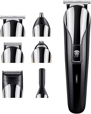 Xhtongsh tondeuses à cheveux, ensemble de soins pour tout le corps sans fil rechargeable par usb, tondeuse à barbe électrique 6 en 1, tondeuse à barbe, oreilles et nez pour hommes (couleur : noir). DIAYTAR COTE D'IVOIRE se distingue par son offre exceptionnelle de plus de 300 000 produits, couvrant divers domaines tels que l'électronique, la mode, les accessoires, et bien plus encore. Cette boutique en ligne généraliste garantit une livraison rapide et une qualité de service impeccable, contribuant ainsi à son statut de leader dans le marché ivoirien du commerce en ligne. Les clients bénéficient d'un accès facile à une grande variété de marques et de produits de haute qualité.