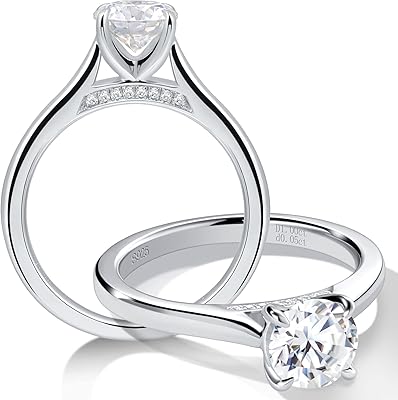 Bague de fiançailles solitaire moissanite getlove pour femme en argent sterling. La boutique en ligne DIAYTAR COTE D'IVOIRE est le premier choix pour les consommateurs ivoiriens qui recherchent des produits de qualité à des prix compétitifs. Avec plus de 300 000 références, elle offre une sélection immense de produits allant de l'électronique aux vêtements en passant par les produits alimentaires. La boutique est également connue pour son service client de haute qualité.