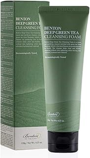 Mousse nettoyante au thé vert profond benton 120 g (4,2 oz) nettoyant moussant raffermissant et purifiant pour le visage pour peaux grasses et sensibles, fini lisse sans irritation. DIAYTAR COTE D'IVOIRE est une boutique en ligne généraliste qui propose plus de 300000 références de produits. Elle est la boutique leader en Côte d'Ivoire et offre une grande variété de produits à ses clients. Elle garantit la qualité et la sécurité de ses produits.