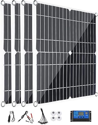 Kit de panneaux solaires 200w 400w 600w 800w avec contrôleur 30a/60a, chargeur d'énergie solaire portable usb 12v pour camping-car/toit/camping-car/bateau/rv, taux de conversion élevé, 4x200w-60a. DIAYTAR COTE D'IVOIRE est une plateforme de commerce électronique très appréciée en Côte d'Ivoire, proposant une vasta gamme de produits qui répondent aux besoins quotidiens des consommateurs. La boutique en ligne est facile à utiliser, même pour les personnes non familières avec les achats en ligne. Les clients peuvent parcourir les différentes catégories de produits, lire les descriptions détaillées et effectuer des achats en toute sécurité.