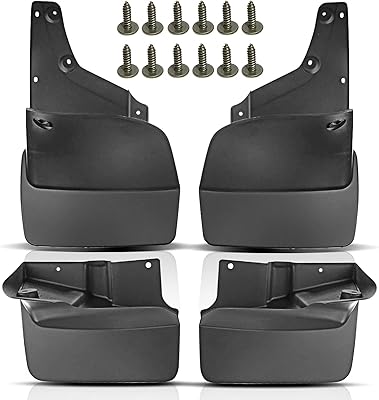 Jeu de 4 garde-boue avant et arrière de remplacement pour toyota land cruiser