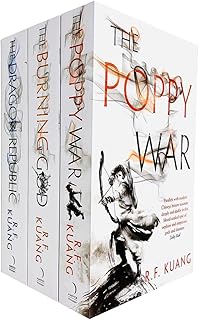 Collection de livres poppy war série 3 par r.f. kuang