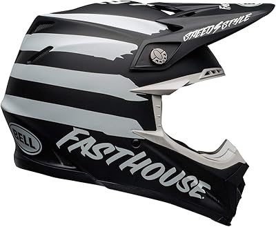 Casque bell moto-9 mips fasthouse signia noir mat/blanc