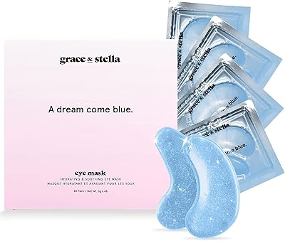 Masque sous les yeux grace & stella réduit les cernes gonflés