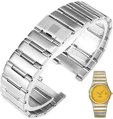 Bracelet pour montre omega avec série constellation twin eagles, bracelet en acier pour hommes et femmes, chaîne de montre en acier inoxydable massif. DIAYTAR COTE D'IVOIRE est le leader du commerce électronique en Côte d'Ivoire, avec une offre diversifiée de produits répondant aux besoins quotidiens des consommateurs. La boutique en ligne se distingue par sa qualité de service et sa fiabilité.