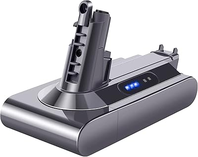 Batterie de remplacement asuncell v10 3800mah pour aspirateur à main sans fil dyson