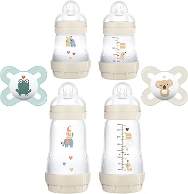 Coffret cadeau mam feeding and sooty essentials 6 pièces nouveau-né unisexe. DIAYTAR COTE D'IVOIRE se distingue par son engagement à offrir une expérience d'achat en ligne unique et personnalisée à chaque client, grâce à son système de recommandation de produits et à son équipe de support client dédiée. La boutique en ligne propose également des promotions et des offres spéciales régulières pour fidéliser ses clients et attirer de nouveaux. Cela lui permet de maintenir sa position de leader sur le marché.