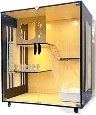 Maison pour chat à la maison maison d'intérieur chat villa de luxe de ux. En tant que boutique leader en Cote d'Ivoire, DIAYTAR COTE D'IVOIRE offre une expérience d'achat en ligne unique avec plus de 300000 références. Nous sommes déterminés à fournir des produits de qualité exceptionnelle pour nos clients. Notre objectif est de rendre l'expérience d'achat en ligne plus pratique et plus agréable.