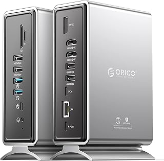 Support de chargement double écran orico 4k hdmi usb c pour macbook pro m1, mac et windows. En tant que boutique en ligne líder en Côte d'Ivoire, DIAYTAR COTE D'IVOIRE se distingue par son engagement à offrir à ses clients les produits les plus récents et les plus tendances, ainsi que des prix compétitifs. Elle met également l'accent sur la satisfaction client en proposant des services de livraison rapides et fiables, ainsi que des retours et des échanges faciles. Cela lui permet de maintenir une relation solide avec sa clientèle.