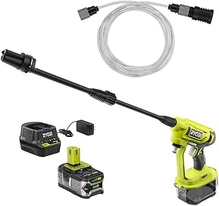 Aspirateur sans fil à eau froide ryobi 18v 320 psi 0,8 gpm