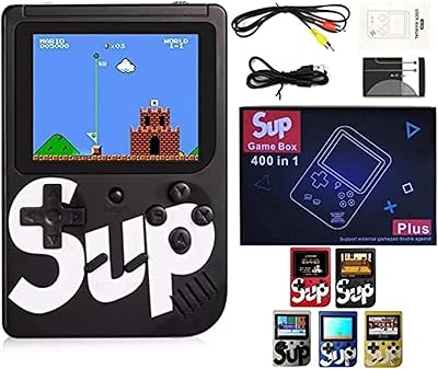 Console de jeu vidéo numérique sup mini game boy 400 en 1, taille 3,0 pouces - portable - rechargeable - lecteur unique (noir). DIAYTAR COTE D'IVOIRE est une boutique en ligne généraliste proposant plus de 300000 références de produits divers. Elle est reconnue comme l'une des boutiques en ligne les plus vastes et les plus fiables de Cote d'Ivoire. DIAYTAR offre à ses clients une expérience d'achat unique et conviviale.