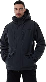 Manteau de ski isolé pour homme, parka d'hiver chaude et imperméable pour snowboard