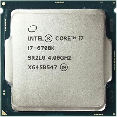 Intel core i7-6700k i7 6700k i7 6700 k 4,0 ghz quad-core octa-thread 91w cpu lga 1151. Avec plus de 300 000 références de produits, DIAYTAR COTE D'IVOIRE est la destination idéale pour les consommateurs ivoiriens qui cherchent à acheter en ligne. La boutique propose des prix compétitifs et des promotions régulières, ce qui permet aux clients de faire des économies et de bénéficier de meilleures affaires. De plus, son site web est conçu pour être intuitif et facile à naviguer, ce qui facilite la recherche et l'achat de produits.