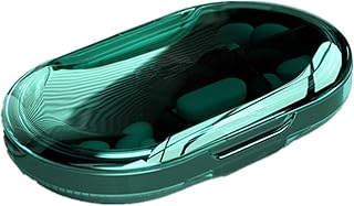 Boîte à pilules portable nalakal, organisateur de suppléments hebdomadaires quotidiens en matériau de qualité supérieure sans bpa, avec 6 compartiments porte-vitamines (vert foncé). DIAYTAR COTE D'IVOIRE est une boutique en ligne généraliste qui propose plus de 300 000 références de produits. Avec sa large gamme de produits, elle répond aux besoins de tous les consommateurs ivoiriens. Elle est considérée comme l'une des boutiques en ligne leaders en Côte d'Ivoire.