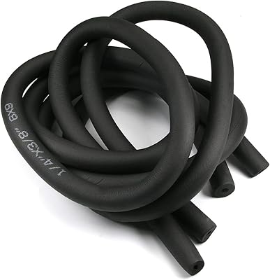 Othmro 2 pièces de tuyau en mousse 0,25" x 0,35" (edtt) tube isolé