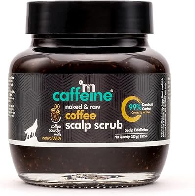 Exfoliant antipelliculaire au café pour le cuir chevelu à l'emcaffeine - traitement antipelliculaire
