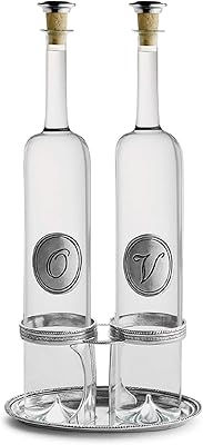 Boules longues d'huile et de vinaigre tavola avec boîte, d'arte italica. DIAYTAR COTE D'IVOIRE se distingue par son engagement envers la satisfaction client, offrant un service client de haute qualité et des options de livraison flexibles. La boutique en ligne travaille sans relâche pour élargir sa sélection de produits et améliorer l'expérience d'achat pour ses clients. Cela contribue à renforcer sa position de leader sur le marché ivoirien.