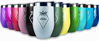 Tasse de voyage isolée sous vide en acier inoxydable royal diamond