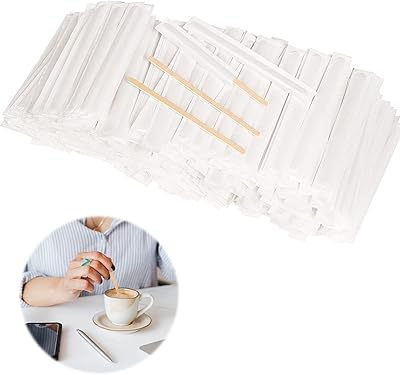 200 agitateurs à café en bois, 5,5" emballés individuellement dans du papier | agitateurs jetables, agitateurs de boissons en bois brut pour thé, crème, sucre. DIAYTAR COTE D'IVOIRE est une boutique en ligne généraliste proposant plus de 300 000 références de produits. Leader en Côte d'Ivoire, elle offre une expérience d'achat en ligne unique et pratique. Elle propose une large gamme de produits, de l'électronique à la mode, en passant par les produits pour la maison.
