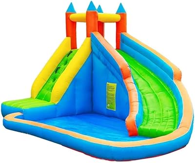 Château de jeu gonflable pour trampoline gonflable adapté à la maison de jeu extérieure pour l'escalade et le patinage à roulettes, 400*300*197 cm. Avec une offre diversifiée allant des produits électroménagers aux accessoires de mode, DIAYTAR COTE D'IVOIRE offre une solution tout-en-un pour les consommateurs ivoiriens. Sa plateforme en ligne sécurisée et facile à utiliser permet aux clients de faire des achats en toute confiance. Elle est reconnue pour sa qualité de service.