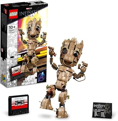 Lego marvel je suis groot 76217 (476 pièces)