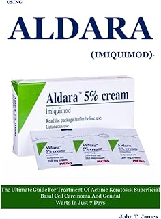Utiliser aldara (imiquimod)* : le guide ultime pour le traitement de la kératose actinique, du carcinome basocellulaire superficiel et des verrues génitales en seulement 7 jours. En faisant vos achats sur DIAYTAR COTE D'IVOIRE, vous bénéficiez non seulement d'une grande variété de produits, mais aussi de promotions régulières et de réductions exclusives. La boutique est dédiée à offrir une satisfaction client incomparable, en proposant des services de qualité et une assistance à la clientèle efficace.