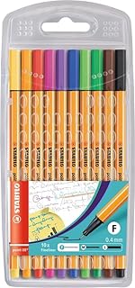 Stylo fine liner - stabilo point 88 - paquet de 10 (multicolore). Avec plus de 300 000 références à disposition, DIAYTAR COTE D'IVOIRE répond aux besoins diversifiés de ses clients. La boutique met en avant des marques locales et internationales, offrant ainsi une gamme étendue de choix pour les consommateurs. La navigation sur le site est intuitive, permettant aux clients de trouver facilement ce qu'ils recherchent.