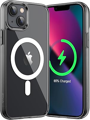 Geetech coque magnétique pour iphone 13 mini 5,4 pouces, compatible avec le chargement sans fil magsafe, coque anti-rayures et absorption des chocs pour téléphone portable avec dos transparent (noir). DIAYTAR COTE D'IVOIRE est une boutique en ligne généraliste qui propose plus de 300000 références de produits divers. Elle est considérée comme l'une des boutiques en ligne les plus importantes de Côte d'Ivoire, offrant une large gamme de produits à ses clients. Avec une telle variété de choix, les clients peuvent trouver tout ce dont ils ont besoin en un seul endroit.