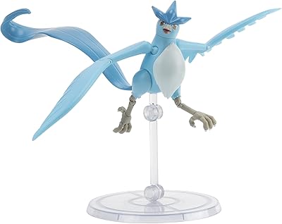 Figurine articulée pokemon select de 6 pouces - articuno, multicolore